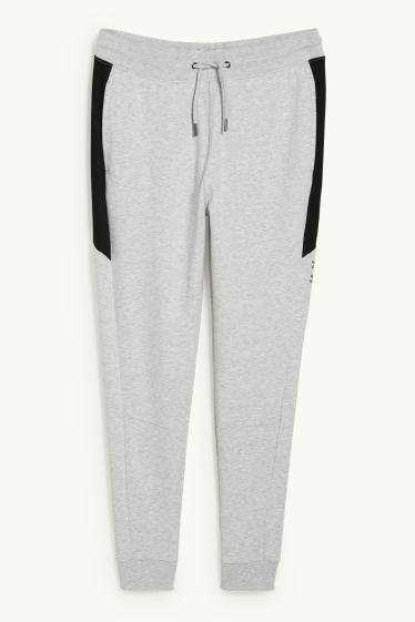 Uomo - Pantaloni sportivi  - grigio chiaro melange