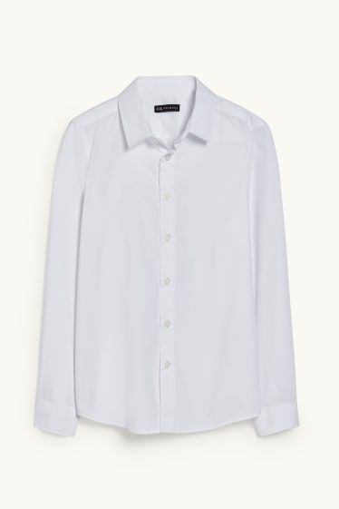 Kinderen: jongens - Overhemd - wit