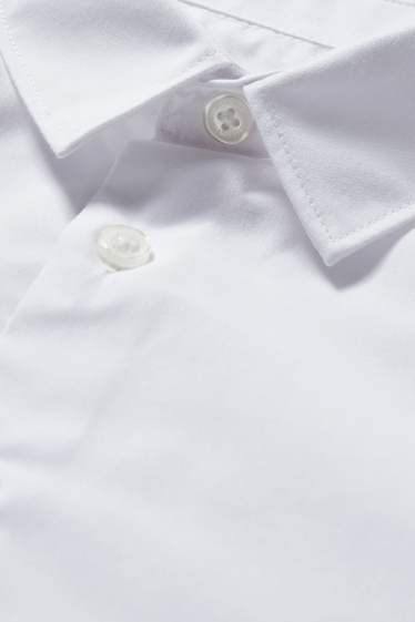 Kinderen: jongens - Overhemd - wit