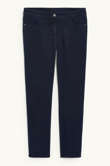 Femmes - Slim jean - mid waist - jean bleu