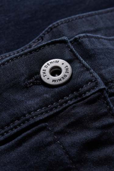 Femmes - Slim jean - mid waist - jean bleu