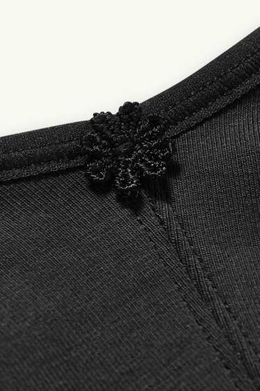 Femmes - Soutien-gorge sans armatures - noir