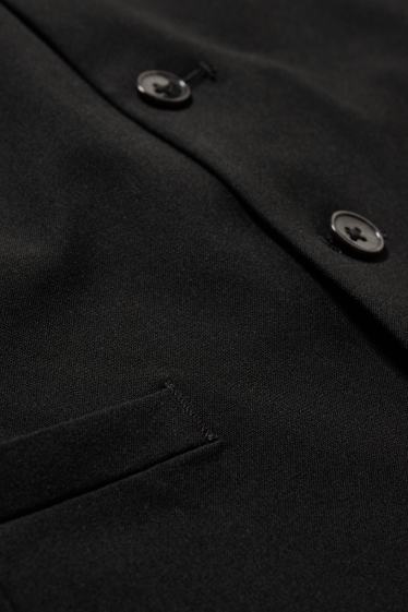 Men - Mix-and-match waistcoat - slim fit - Flex - LYCRA®  - black