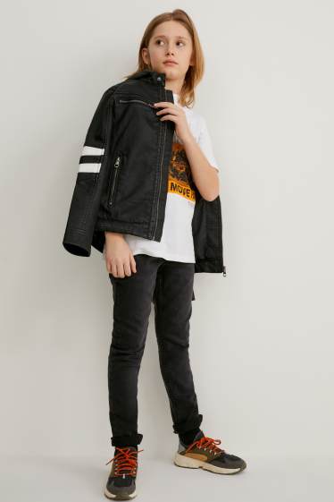 Enfants garçons - Skinny jean - noir