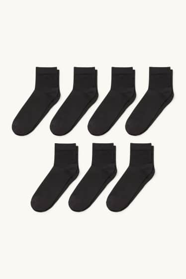Herren - Multipack 7er - Kurzsocken  - schwarz