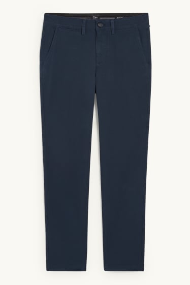 Uomo - Chino - slim fit - Flex - LYCRA® - blu scuro