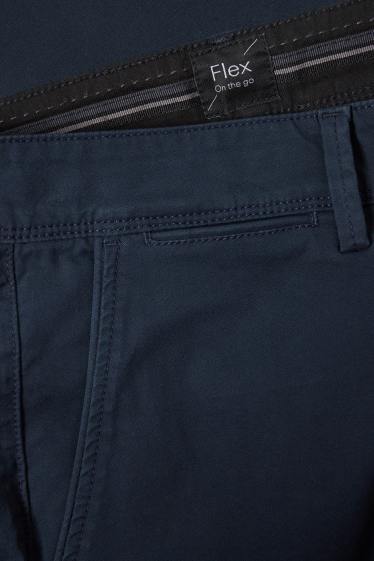 Uomo - Chino - slim fit - Flex - LYCRA® - blu scuro