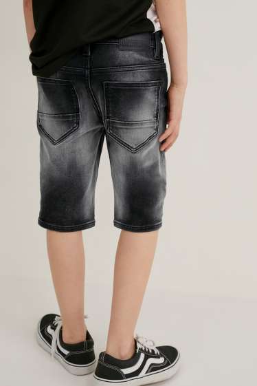 Kinder Jungen - Jeans-Shorts - Jog Denim - dunkeljeansgrau