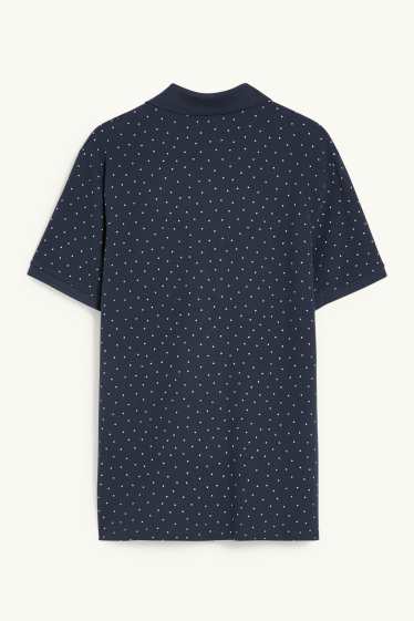 Heren - Poloshirt - donkerblauw