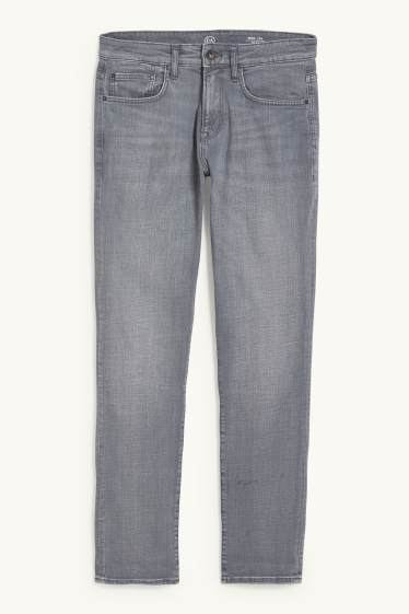 Hommes - Slim jean - LYCRA® - jean gris