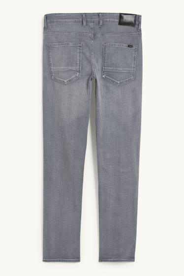 Hommes - Slim jean - LYCRA® - jean gris