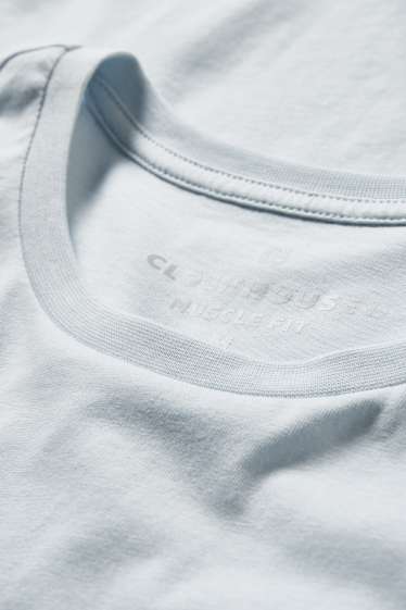 Men - CLOCKHOUSE - T-shirt - light blue