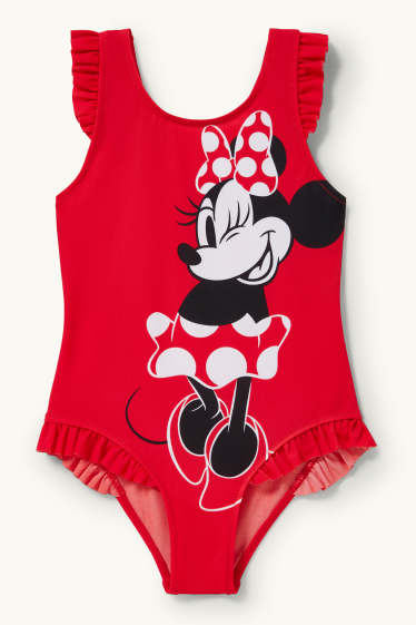Kinder Mädchen - Minnie Maus - Badeanzug - LYCRA® XTRA LIFE™ - rot