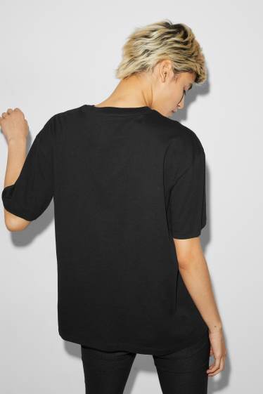 Dames - CLOCKHOUSE - T-shirt - zwart