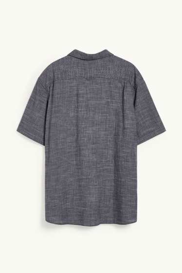 Herren - Hemd - Regular Fit - Kent - dunkelgrau