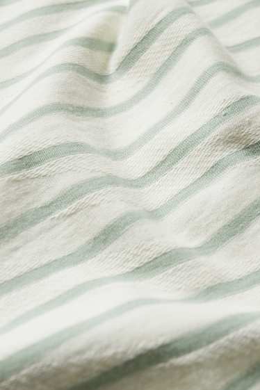 Children Boys - Short sleeve T-shirt - genderneutral - striped - cremewhite