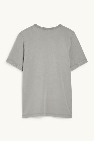 Copii - Băieți - Tricou cu mânecă scurtă - genderneutral - denim-gri deschis