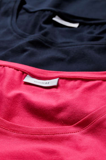 Donna - Confezione da 2 - top - fucsia