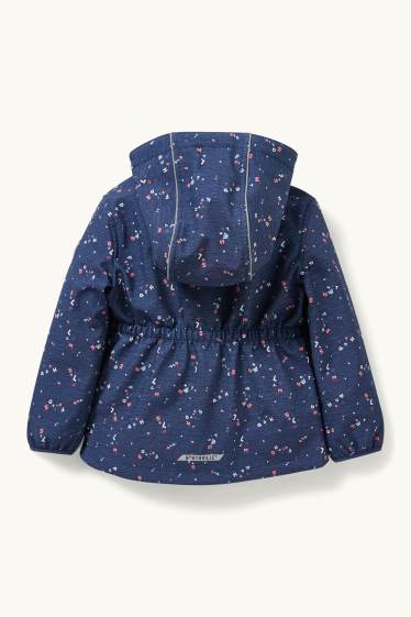 Enfants filles - Veste fonctionnelle à capuche - bleu foncé