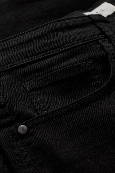 Herren - Stoffhose - Regular Fit - LYCRA® - schwarz