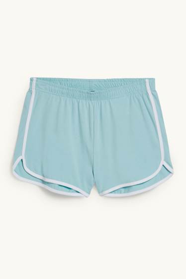 Dames - CLOCKHOUSE - Recover™ - sweatshort - mintgroen