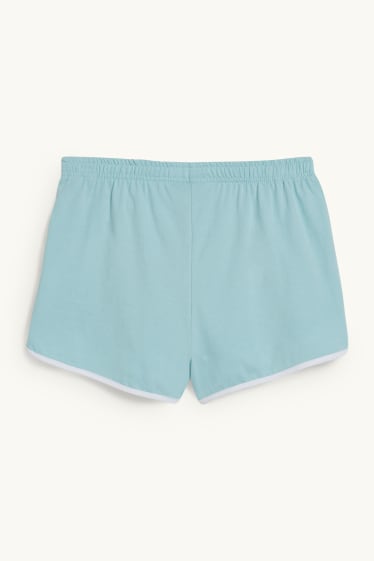 Dames - CLOCKHOUSE - Recover™ - sweatshort - mintgroen