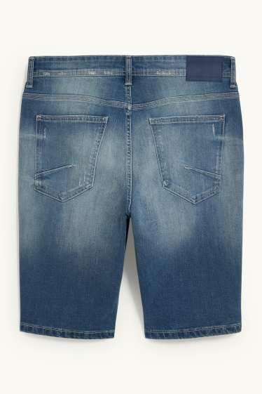 Herren - CLOCKHOUSE - Jeans-Bermudas - jeansblau