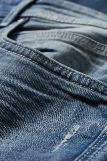 Herren - CLOCKHOUSE - Jeans-Bermudas - jeansblau