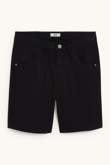 Femmes - Shorts - mid waist - noir
