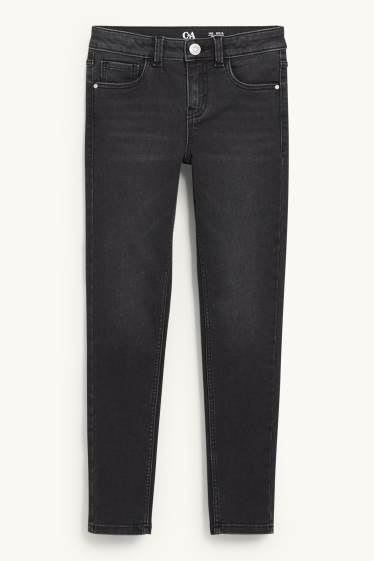 Bambine - Super skinny jeans - jeans grigio scuro