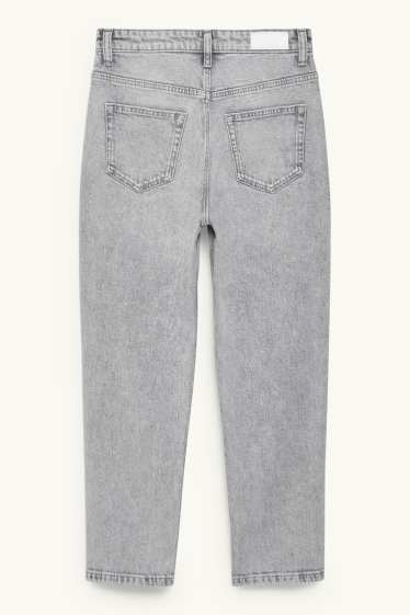 Kinder Mädchen - Relaxed Jeans - helljeansgrau