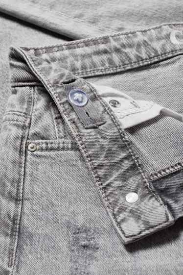 Kinder Mädchen - Relaxed Jeans - helljeansgrau