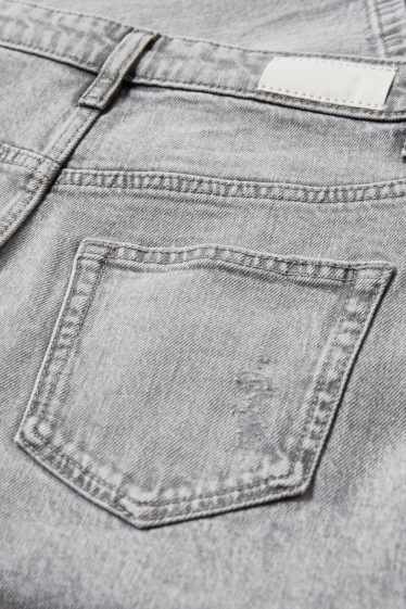 Kinder Mädchen - Relaxed Jeans - helljeansgrau