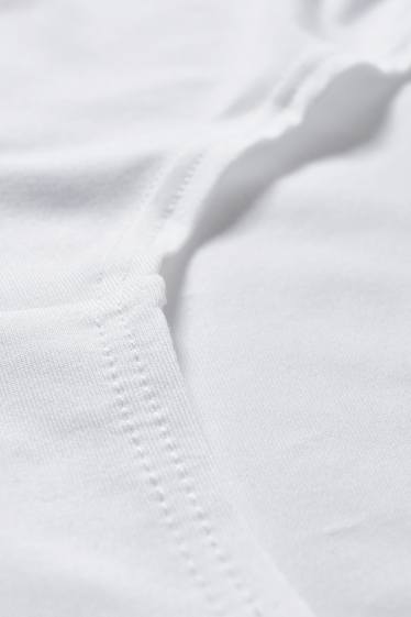 Femmes - Lot de 6 - shortys - LYCRA® - blanc