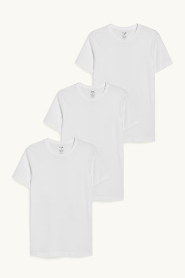 Home - Paquet de 3 - samarreta interior - sense costures - blanc