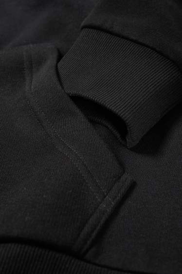 Hommes - Sweat à capuche - noir