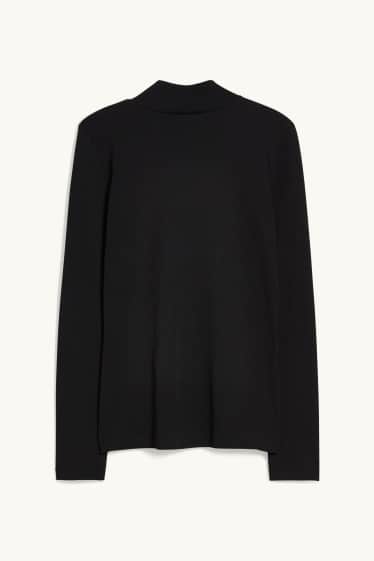 Women - Long sleeve top - black
