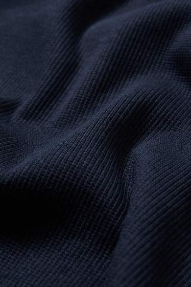 Women - Long sleeve top - dark blue