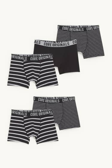 Kinder Jungen - Multipack 5er - Trunks - schwarz