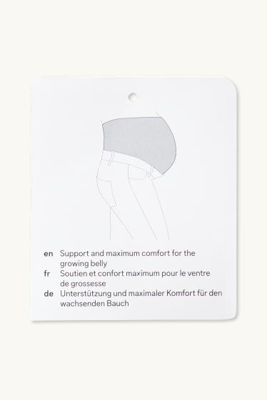 Dames - Set van 2 - zwangerschapslegging - zwart
