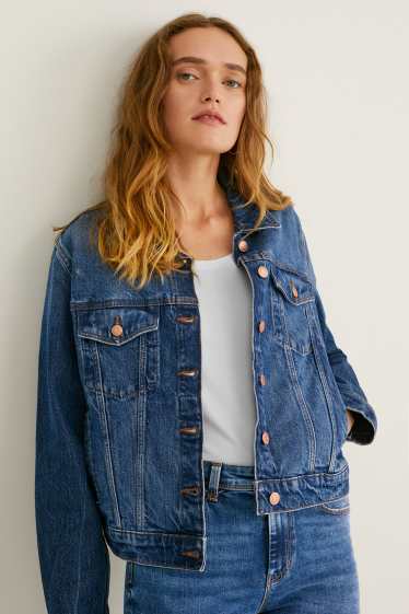 Donna - Giacca di jeans - LYCRA® - jeans blu