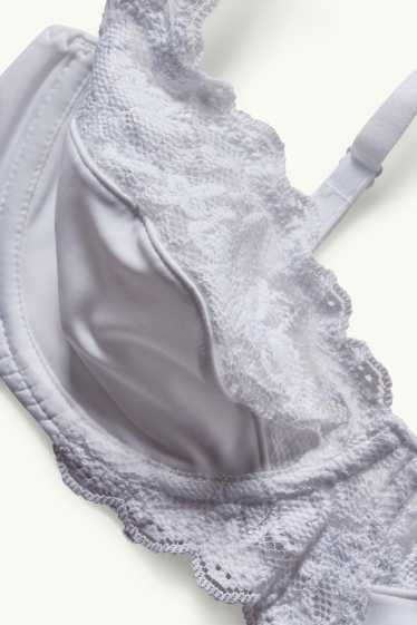 Femmes - Lot de 2 - soutien-gorges avec armatures - blanc