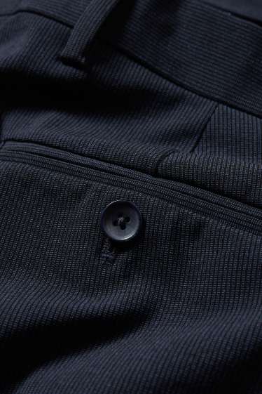 Hommes - Pantalon de costume - slim fit - Flex - LYCRA® - Mix & Match - bleu foncé