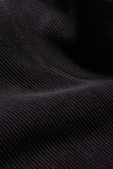 Damen - Pullover - 2-in-1-Look - schwarz / weiß