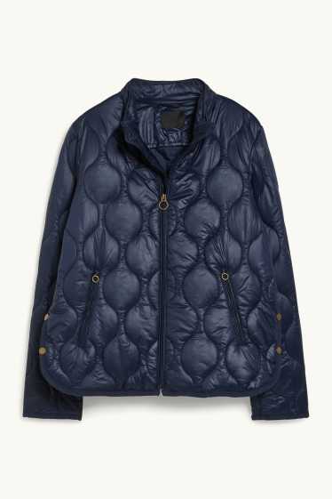 Women - Quilted gilet - dark blue