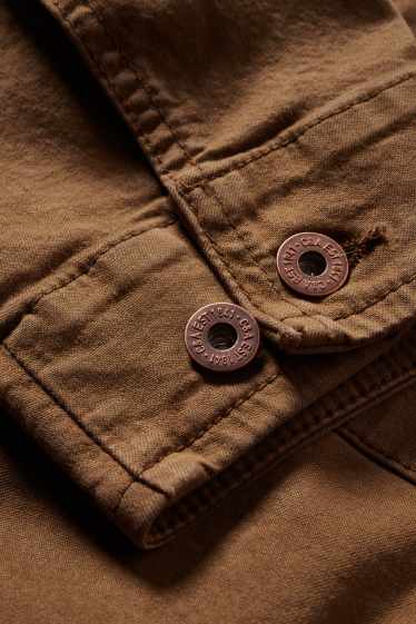 Hommes - Veste-chemise - LYCRA® - kaki