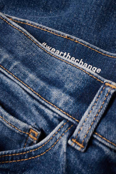 Femmes - Slim jean - high waist - LYCRA® - jean bleu