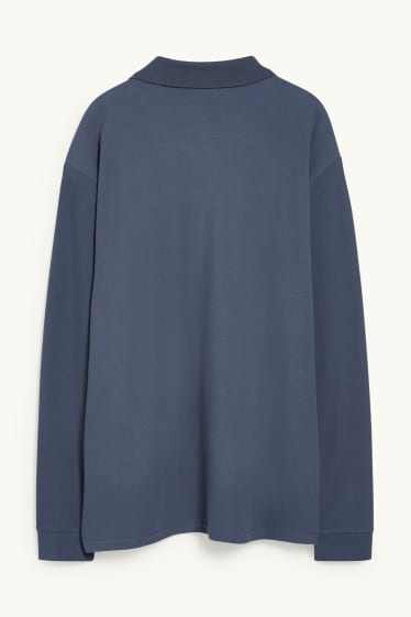Heren - Poloshirt - donkerblauw