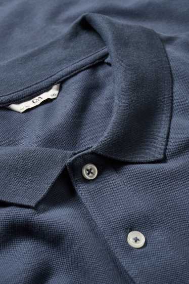 Heren - Poloshirt - donkerblauw