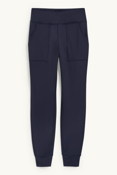 Women - Active trousers - fitness - 4 Way Stretch - dark blue